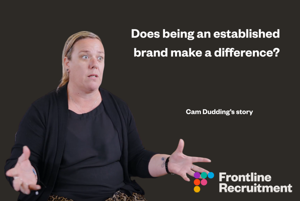 How much does a well known brand help when building your recruitment business