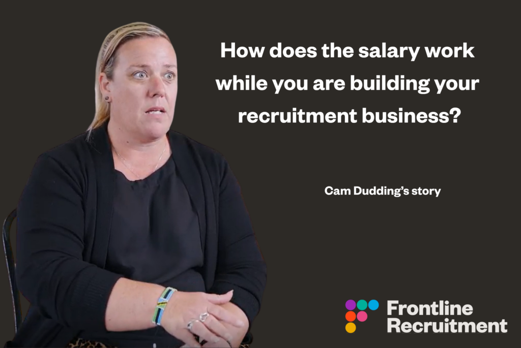 How does the move from employee on a salary to business owner work?