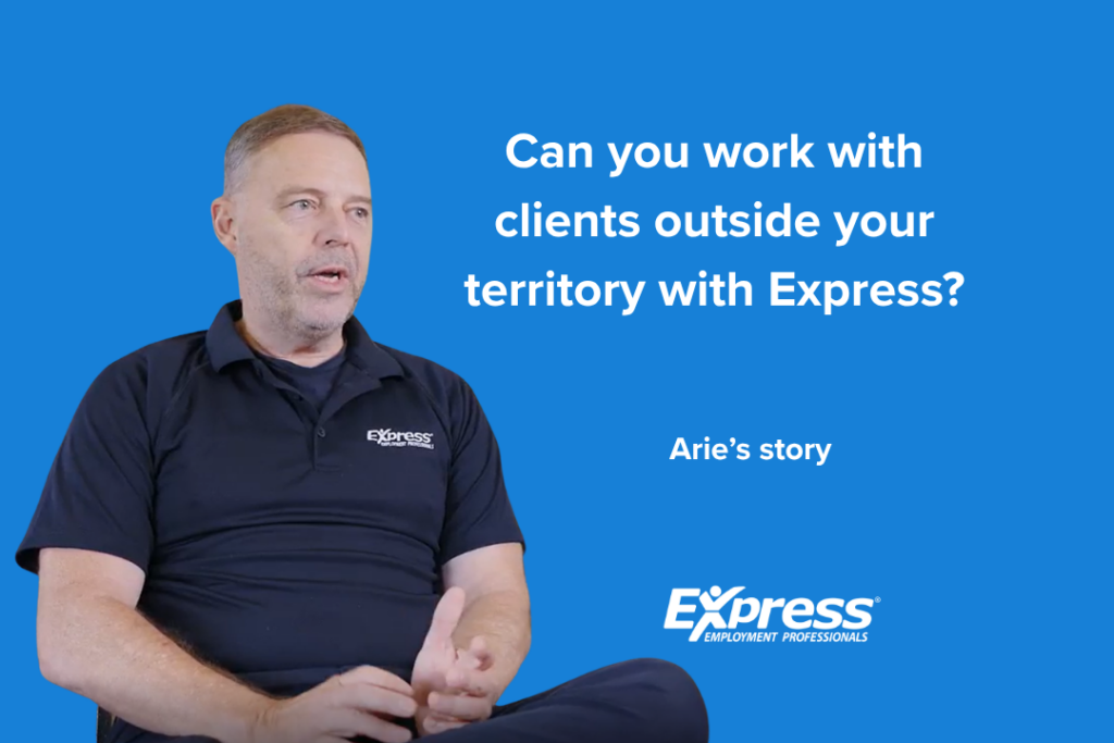 Can you work with clients outside your territory with Express?