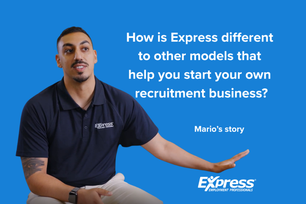 How is Express different to other models that help you start your own recruitment business?