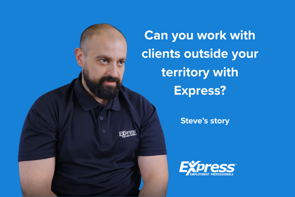Can you work with clients outside your territory with Express?