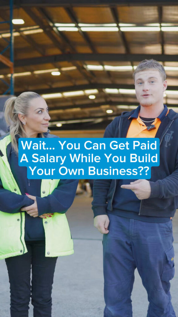 Wait... You Can Get Paid A Salary While You Build Your Own Business??